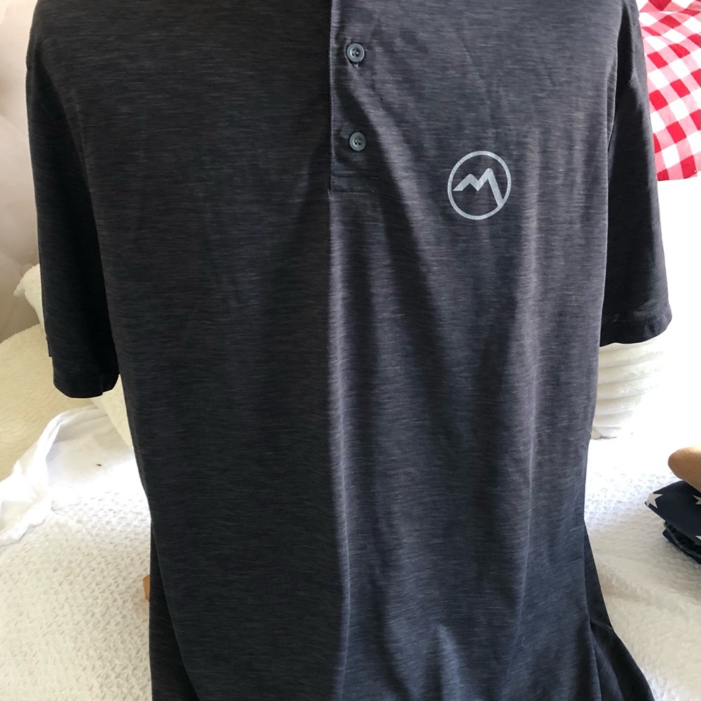 Anetik UPF 30+Men's Dark Gray Polo Shirt